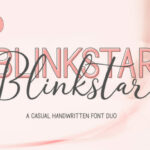 Blinkstar Duo Font Poster 1