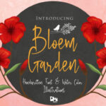 Bloem Garden Font Poster 1
