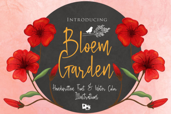 Bloem Garden Font Poster 1