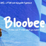Bloobee Font Poster 6