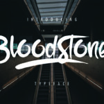 BloodStone Font Poster 1