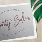 Bloomy Script Font Poster 9