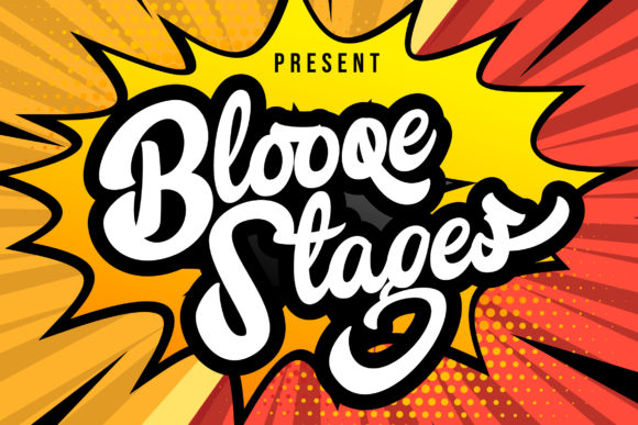 Blooqe Stages Font Poster 1
