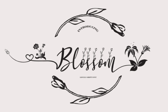 Blossom Font