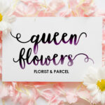 Blossom Script Font Poster 6