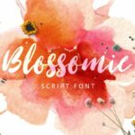 Blossomie Font Poster 1