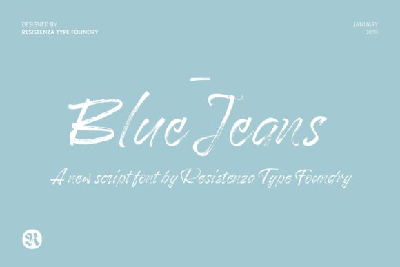 Blue Jeans Font