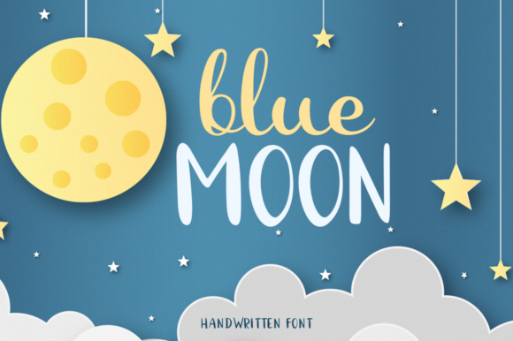 Blue Moon Font