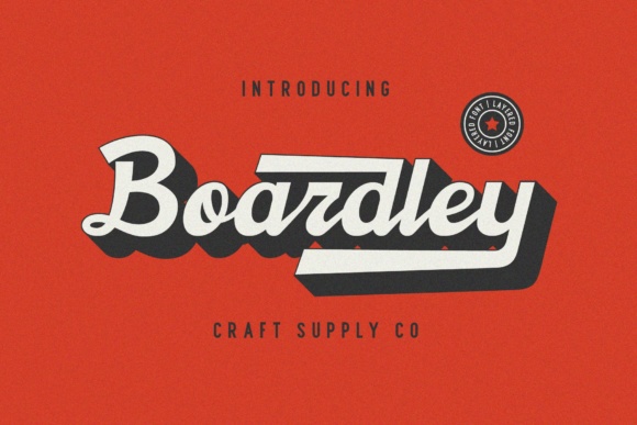 Boardley Script Font