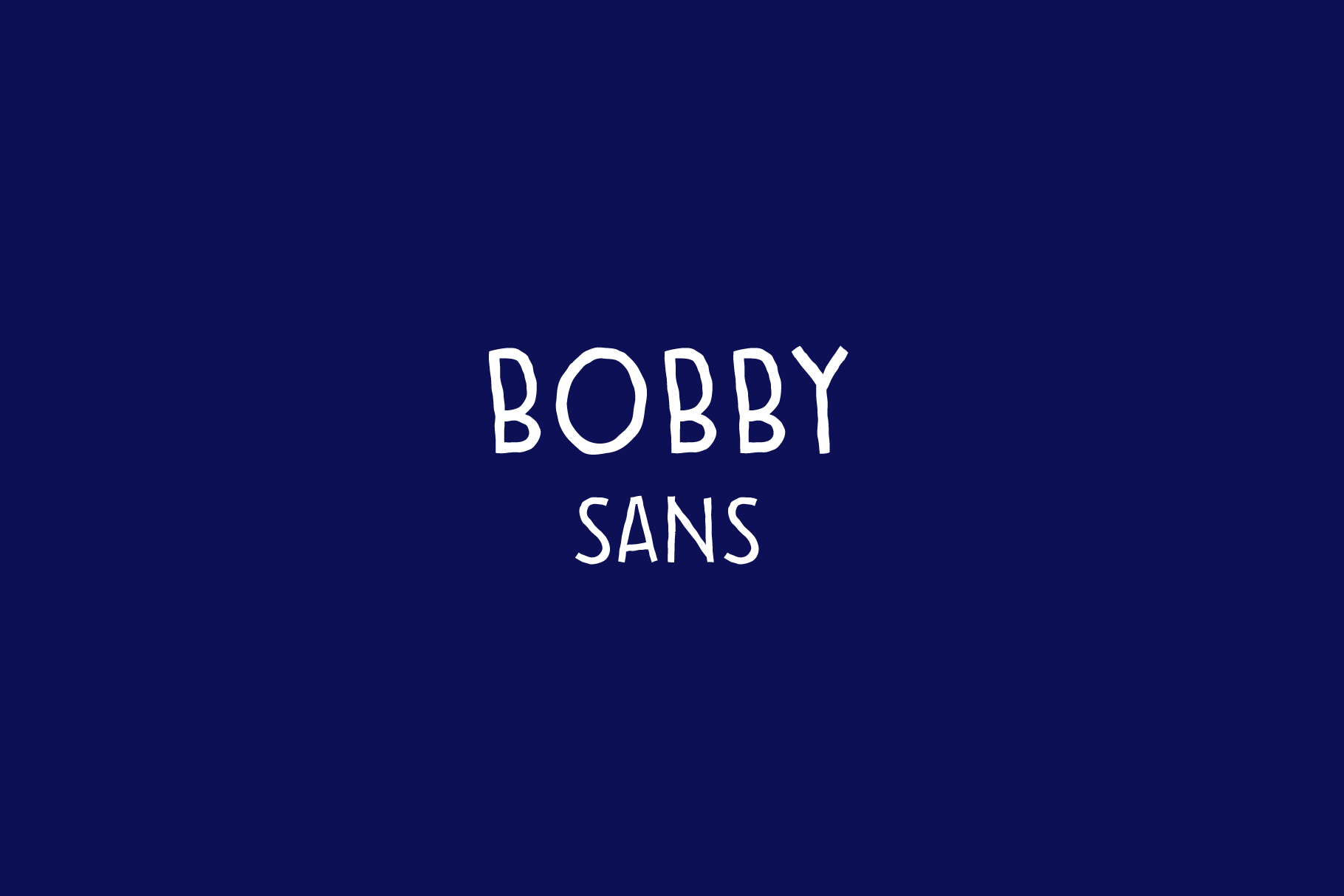 Bobby Font Poster 1