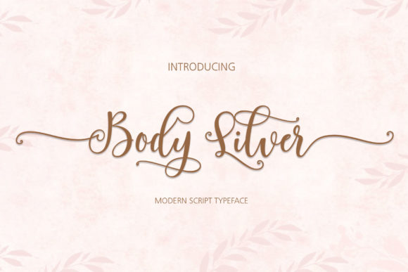 Body Silver Font Poster 1