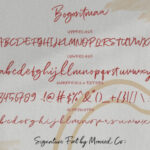 Bogoritmaa Font Poster 6