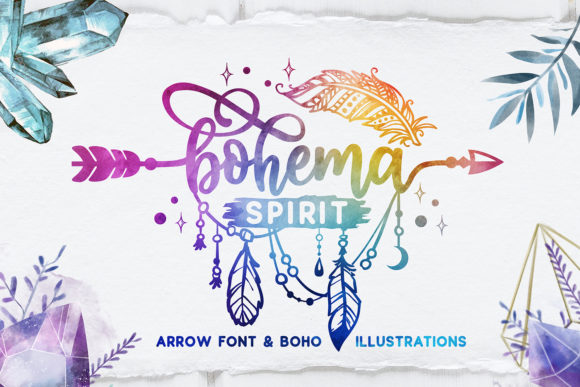 Bohema Spirit Font Poster 1