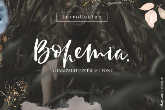 Bohemia Font Poster 1