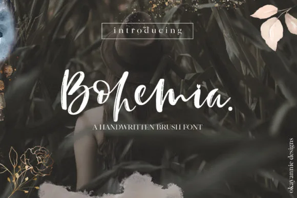 Bohemia Font Bohemia Font Poster 1