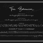 Bohemian Font Poster 7