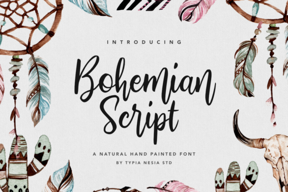 Bohemian Script Font