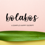 Bolabos Font Poster 1