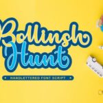 Bollinsh Hunt Font Poster 1