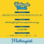 Bollinsh Hunt Font Poster 7