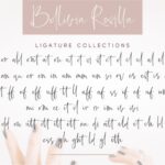 Bollivia Rosilla Font Poster 12