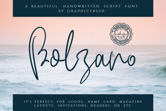 Bolzano Font