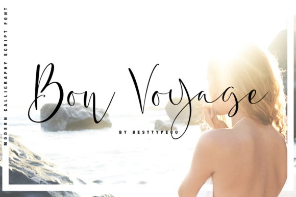 Bon Voyage Font Bon Voyage Font Poster 1
