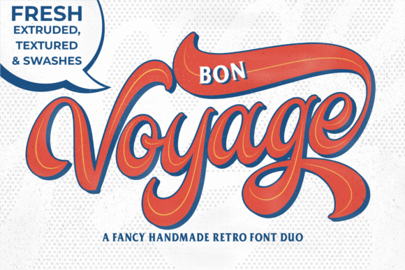 Bon Voyage Duo Font Bon Voyage Duo Font Poster 1