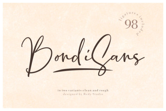 BondiSans Font Poster 1