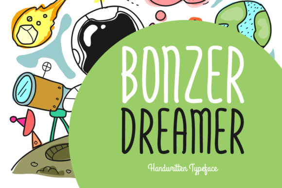 Bonzer Dreamer Font Poster 1