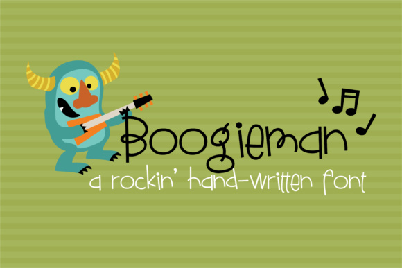 Boogieman Font Poster 1