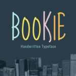 Bookie Font Poster 1