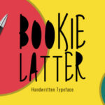 Bookie Latter Font Poster 1