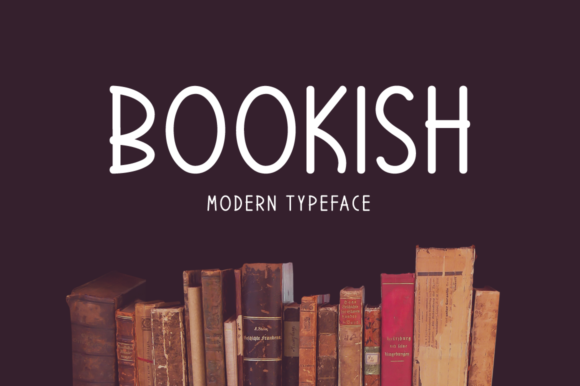 Bookish Font Poster 1