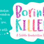 Boring Killer Font Poster 1