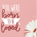 Born to Be Loved Font Poster 4
