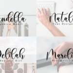 Boshela Script Font Poster 2