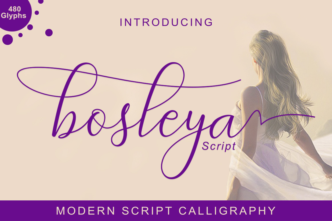 Bosleya Font Poster 1