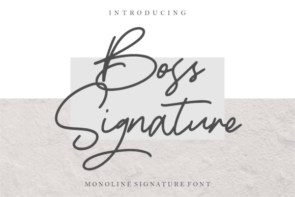 Boss Font