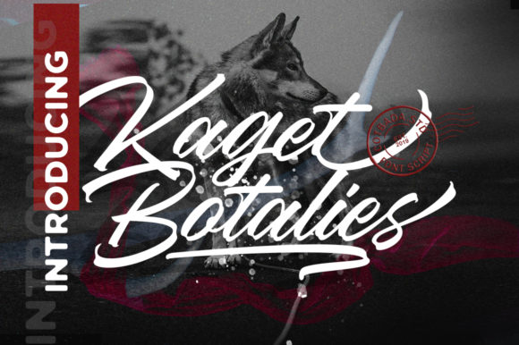 Botalies Kagetan Script Font