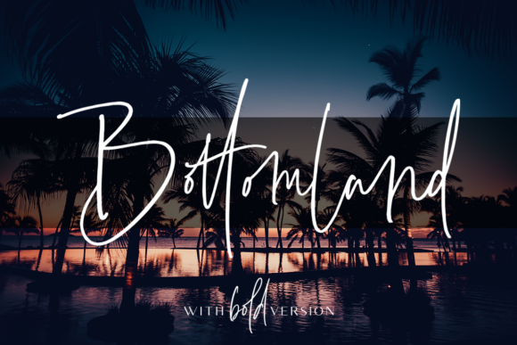 Bottomland Font