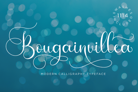 Bougainvillea Script Font