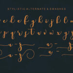 Boulevard Font Poster 9