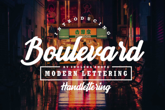 Boulevard Font