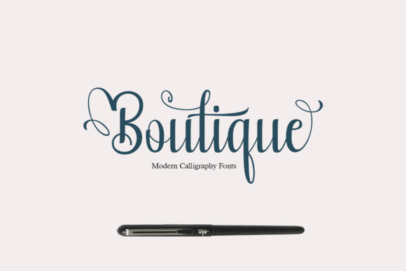 Boutique Font Poster 1