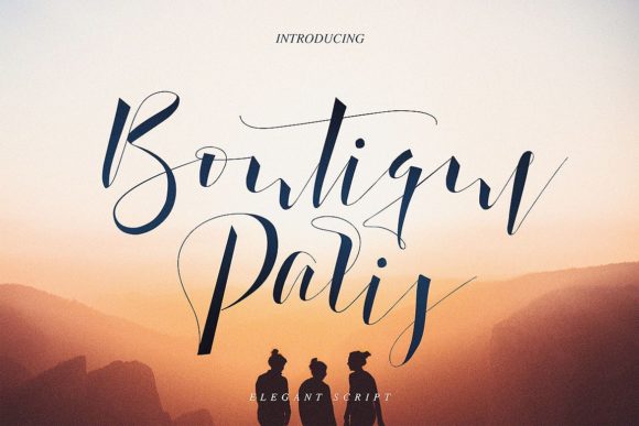 Boutique Paris Font