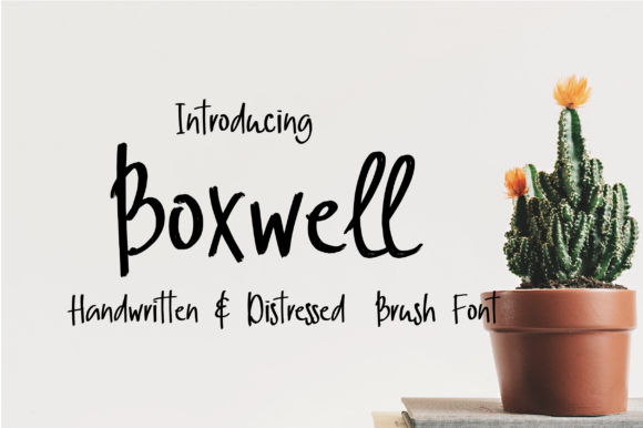 Boxwell Font Poster 1