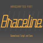 Braceline Duo Font Poster 1
