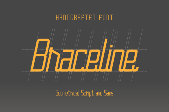 Braceline Duo Font Poster 1