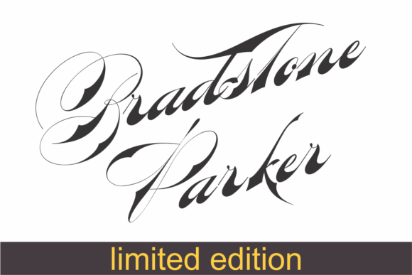 Bradstone-Parker Limited Font